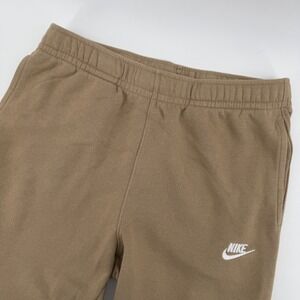 Nike Men's Tan Brown Fleece Jogger Sweatpants Size Medium